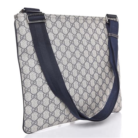 gucci messenger bag navy blue|Gucci Messenger bag for women.